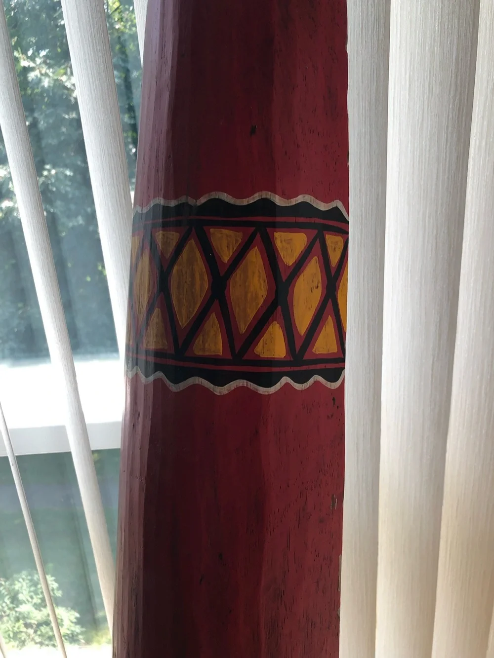 Hand Carved Indonesian Wooden Mask Bali Lombok Tribal Wall